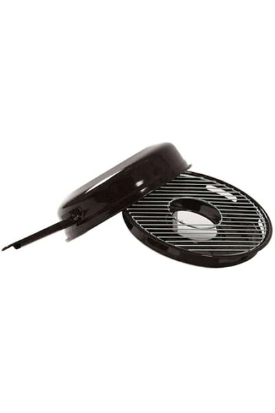 OEM Gas stove grill, FOXMAG24, with stainless steel lid, black