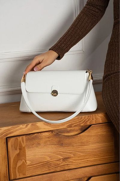 Rivina Women's Gold Detailed Covered Hand and Shoulder Bag