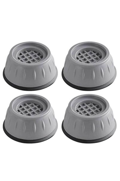ARTC Set 4 Shock Absorbing and Anti-Skid Feet for Washing Machine, Gray