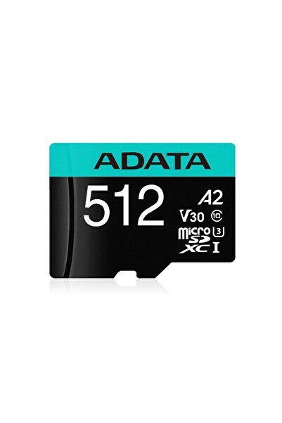 Adata Premier Pro 512 GB 4K Micro SD Hafıza Kartı (100MB/sn-85MB/sn)