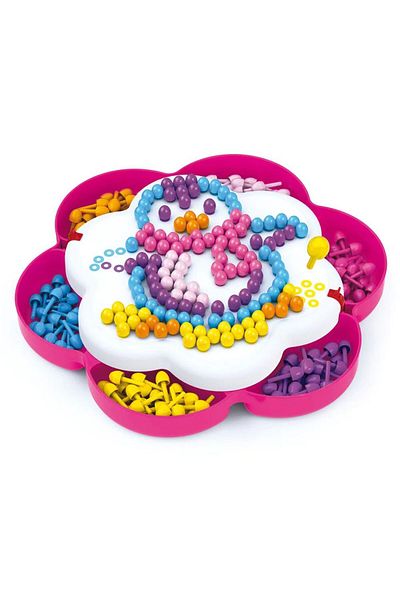quercetti Mosaic Fantacolor Pixel Daisy Set 240 pieces 2102