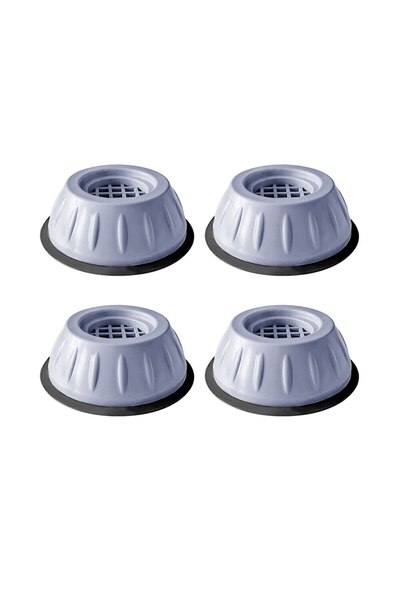 Senmase Set 4 antivibration feet, Senmase, Rubber, Anti-noise, Non-slip, Gray