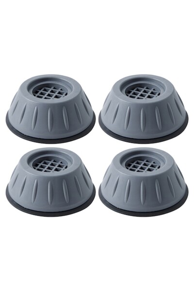 dalimag Set of 4 Anti-Vibration Feet for Washing Machines DomowySwiat, Gray, 9x4 cm