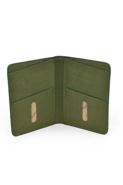 Ziya , Unisex Γνήσιο Δερμάτινο Θήκη Κάρτας 1539852Z02 Πράσινη