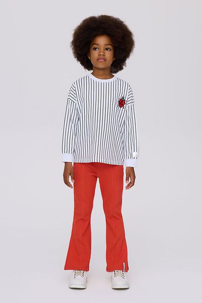 Tyess Girl Striped Sweatshirt