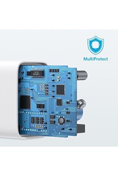 Anker USB C Plug, iPhone Charger, 20W Dual Port USB Fast Wall Charger