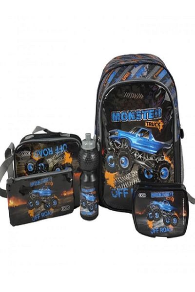 Roco Monster Truck 5-in-1 Value Set Backpack with Accessory