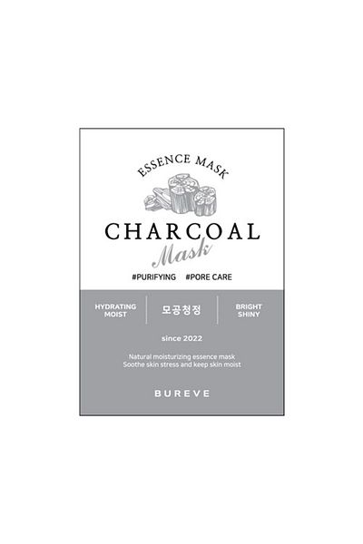 BUREVE Pureve Essence, Charcoal Mask, Mask 1