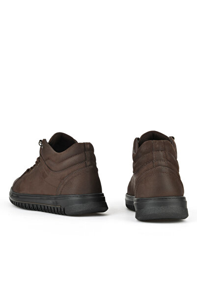 Ziya , Erkek Hakiki Deri Bot 1531040ZK21022 Kahve