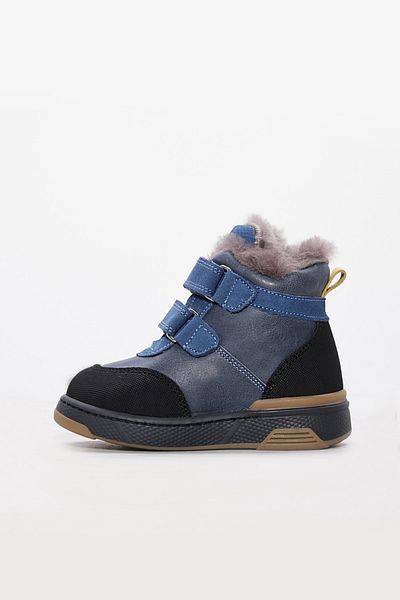 FAST STEP Γνήσιο δέρμα και γούνα Unisex Παιδικά Κλασικά Μποτάκια 157KXA2715