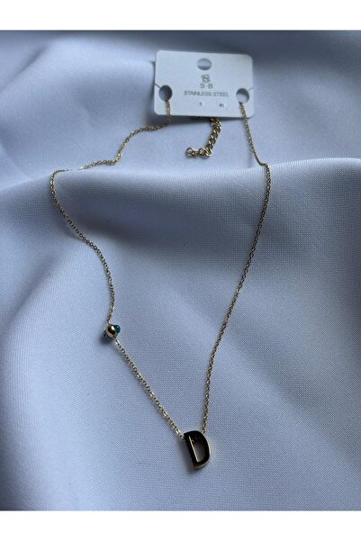 Bestofcase Letter Detailed Chain Necklace
