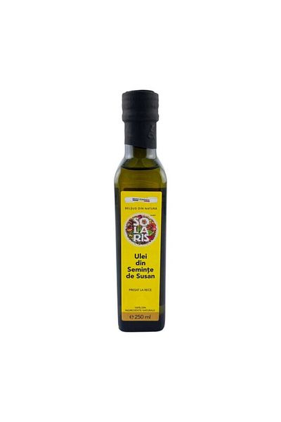 SOLARIS Ulei de semințe de susan, Solaris, 250 ml