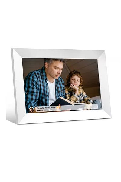 GBV LOGIC GBV LOGIC digital photo frame, Frameo application, white, 16Gb memory, WI-FI, 1280*800 IPS HD,