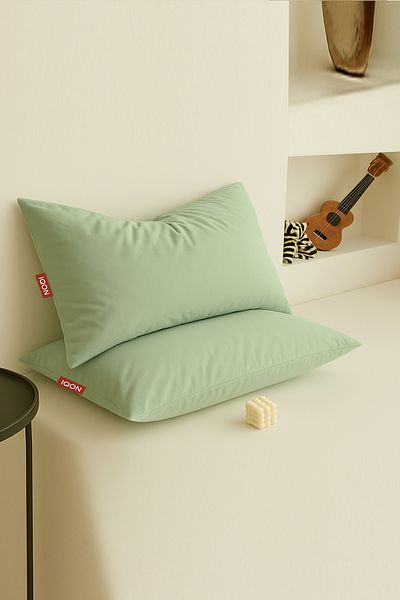 İQON |   Mix & Match |   Plain |   Ranforce Set of 2 Pillowcases Çağla