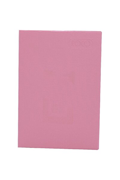 Roco دفتر ملاحظات A5100 مسطر باللون الوردي
