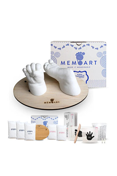 MemoArt Kit de modelare a mâinilor și picioarelor 0-2 ani