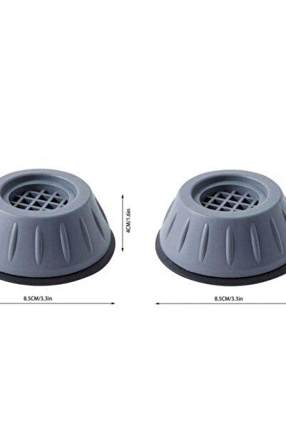 OEM Set 4 Anti-Vibration Pads, Noise Dampening and Anti-Slip Support for Washing Machine