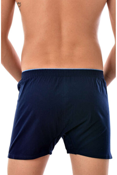 Tutku Men's Combed Cotton Plain Boxer-10 Pieces