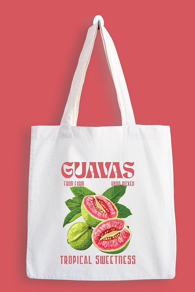 designedfy Tropical Sweetnes Waterproof Printed Cloth Bag, Tote Bag