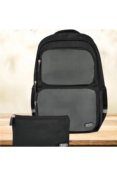 Roco Basic 2 Tone Mix Backpack with Accessory
