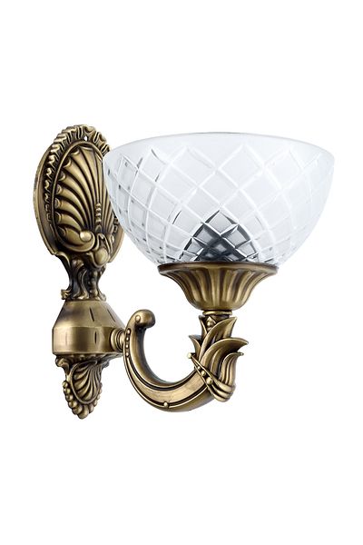 HubRom Aplica HubRom, YENI LOST 5101-3040-52 25x25xHmax25 cm 1xE27-60W Antiq
