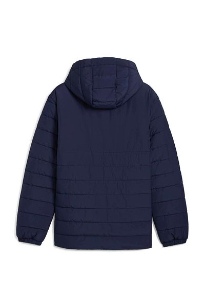 Puma Teamadditions Hooded Padded Jacket 65979506 Men's Navy Blue Sports Coat