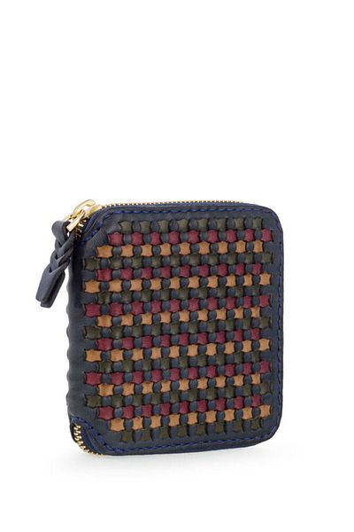 GÖN Cot Navy Blue-Multi Color Women's Wallet 37 Cot