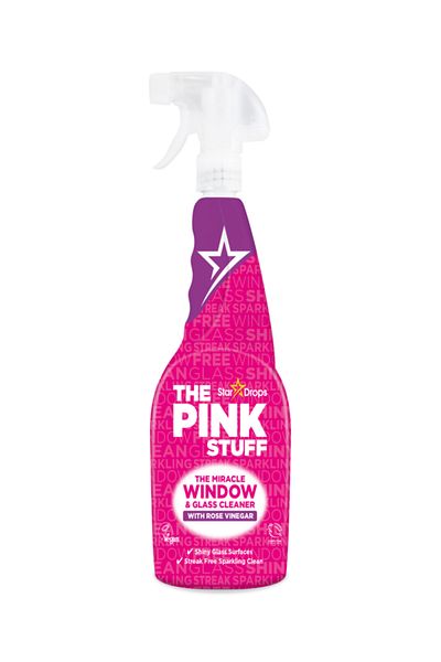 THE PINK STUFF Miracle Window and Glass Cleaner with Rose Vinegar