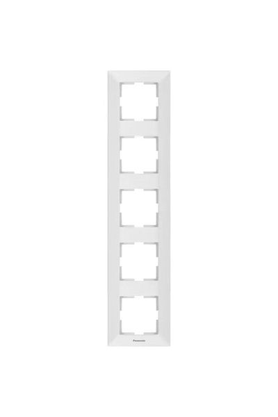 PANASONIC Ramă 5P Verticală Arkedia Alb