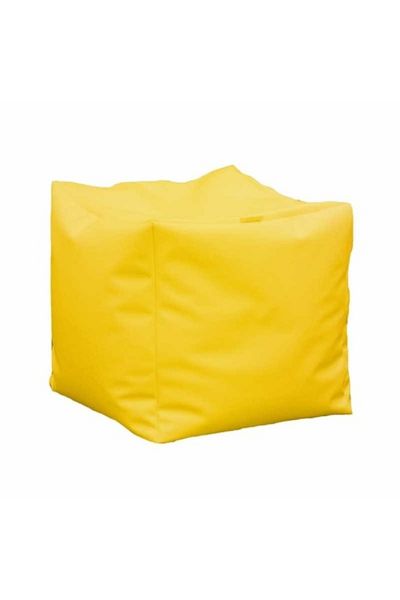 Pufrelax Cub Stool XL Pufrelax, Material Eco-leather - Yellow