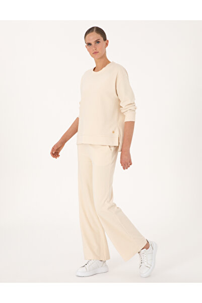 Pierre Cardin Ekru Loose Fit Eşofman Altı 50314953-VR019
