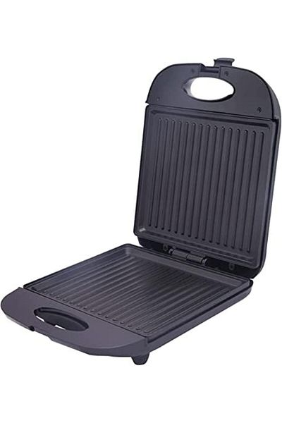 REFURA 4 Slice Grill & Sandwich Maker with Dual Indicator, Temperature Control, Removable Drip Tray