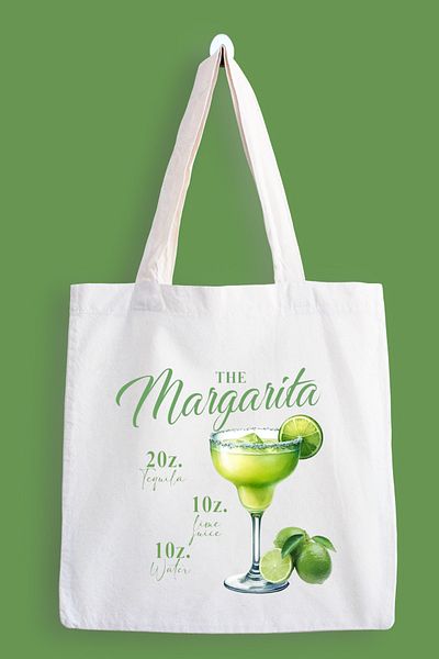 designedfy Margarita Waterproof Printed Cloth Bag, Tote Bag