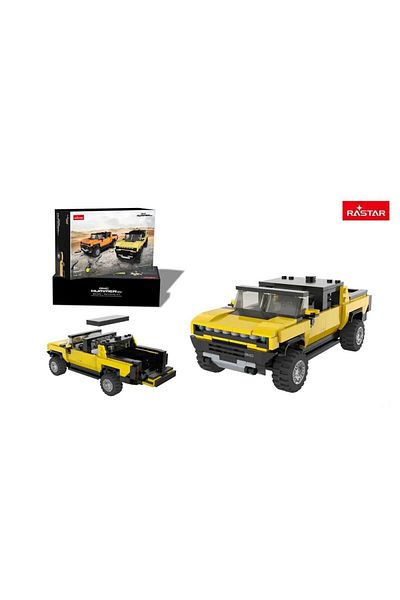 Rastar Masina de construit Jeep Hummer EV 1:30 Yellow