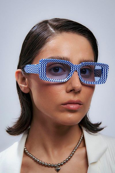 Bilge Karga Solvia Blue Multicolor Blue Sunglasses