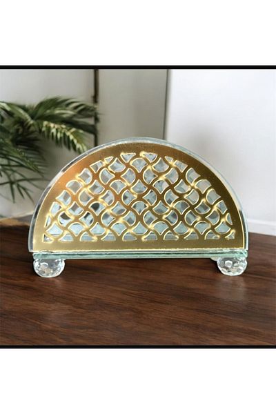 Silkyreal Glass Napkin Holder