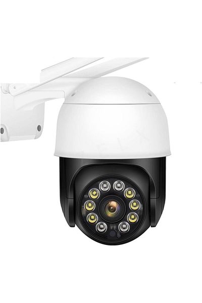 ElastiX Full HD Surveillance Camera WIFI, bidirectional audio, night vision, Micro SD, 360° rotation, Elast