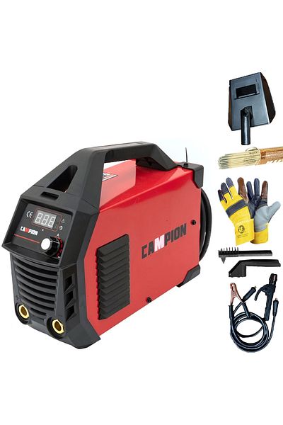 Campion Aparat de sudura MMA 350XL MMA, masca simpla, palmari, electrozi, Accesorii incluse