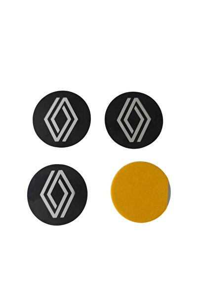 GÖKASAUTO Renault jant göbeği Etiket 55 mm 4 Adet