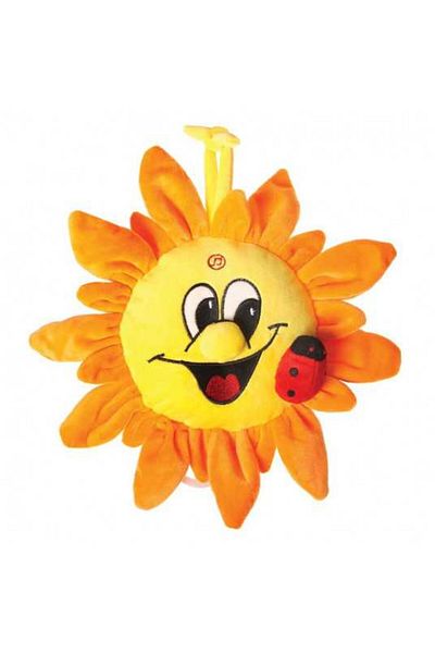 JPT Baby Musical Toy Pull String Plush Sun 23cm