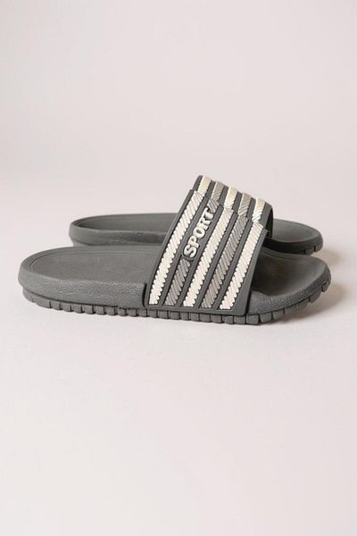 Wordex Alb 10250 Striped Sport Men's Beach Pool Garden Summer Street Slippers