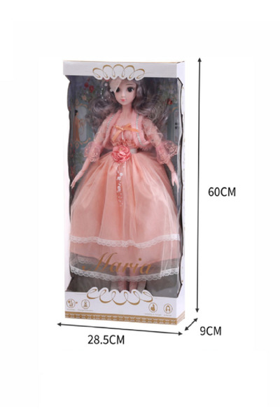 rexa "Ballerina Maria" Doll in Pink Gown - 60cm Tall