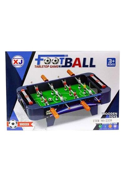 Toybox لعبة كرة قدم طاولة صغيرة للأطفال محمولة للغرفة وليلة عائلية 53 × 31 سم
