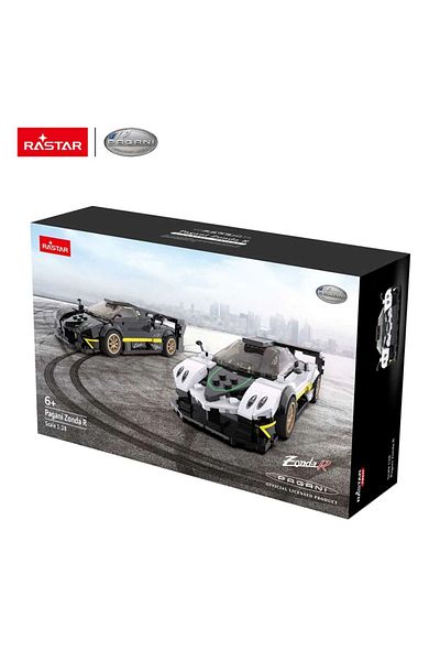Rastar Masina de construit Pagani Zonda R 1:28 Alb