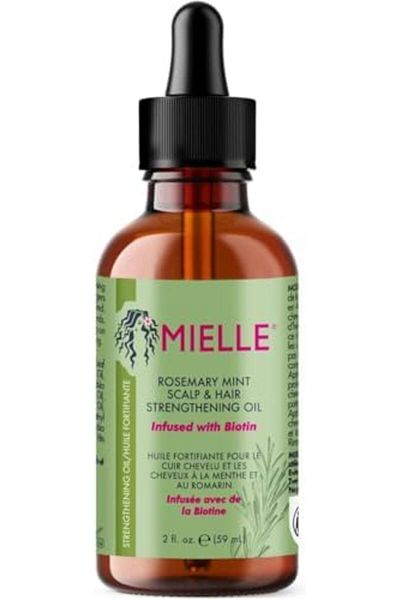 mielle organics Rosemary Mint Scalp & Hair Strengthening Oil - 2 fl oz (Pack of 1)