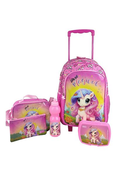 Roco Mermaid 5-in-1 Value Set Trolley Bag with Accessory – 16/17 Inch Magical School Set
