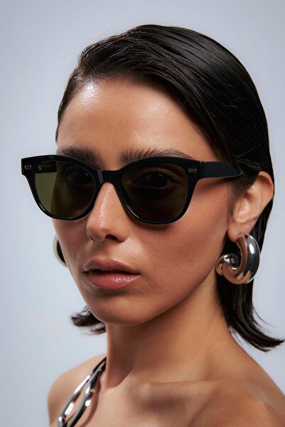 Bilge Karga Edson Black Green Sunglasses