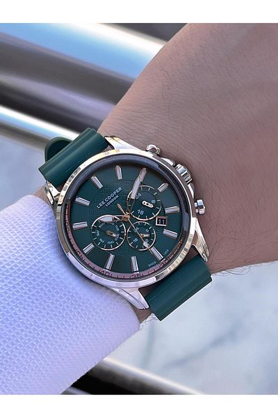 Lee Cooper 3 Atm Water Resistant Special Design Men's Wrist Watch Vs.Blkt.0500