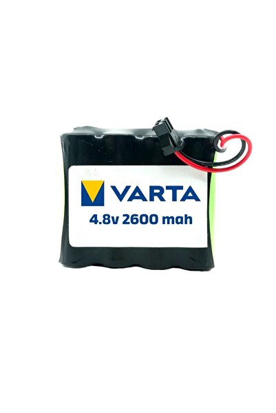 Varta 4.8v 2600mAh Siyah Soketli Ni-Mh Oyuncak Araba Pili