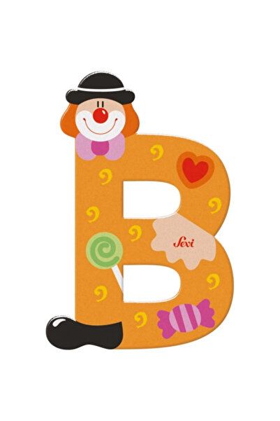 My Reality Fashion نيسي وورلد المهرج الخشبي الحرف B